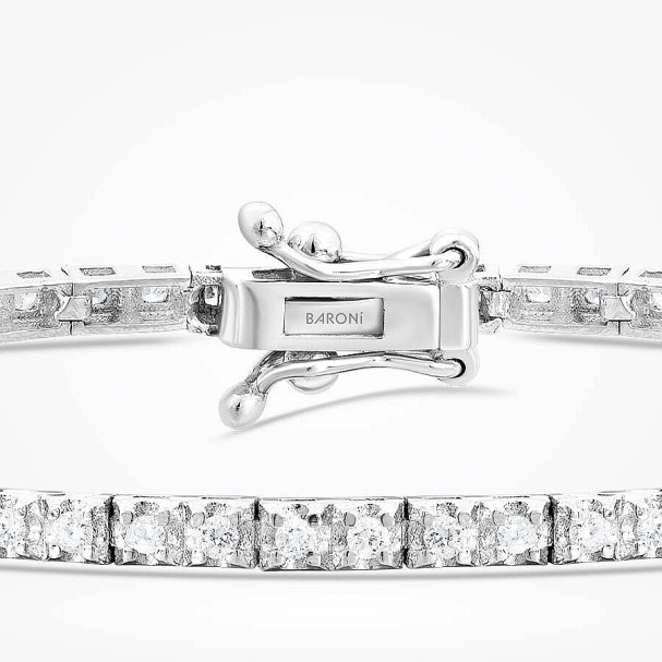 1.00 Karat Pırlanta Su Yolu Bileklik - Baroni Diamond (1)