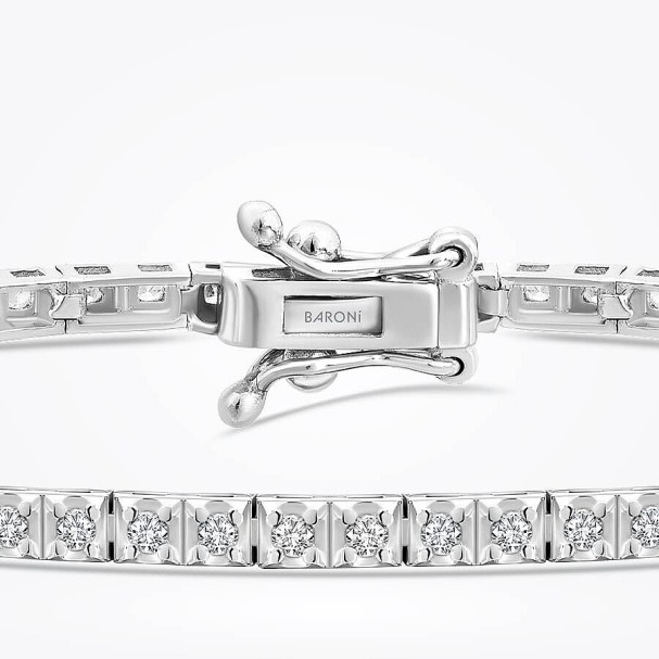 1.00 Karat Pırlanta Su Yolu Bileklik - Baroni Diamond (1)