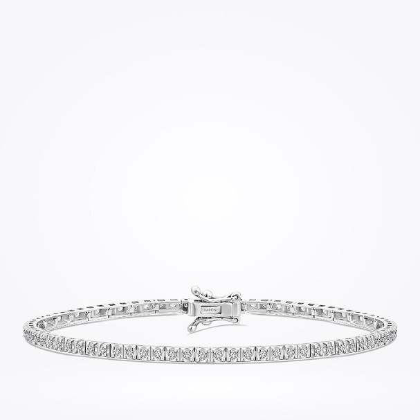 1.00 Karat Pırlanta Su Yolu Bileklik - Baroni Diamond