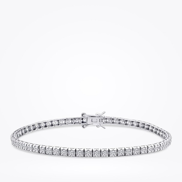 1.00 Karat Pırlanta Su Yolu Bileklik - Baroni Diamond