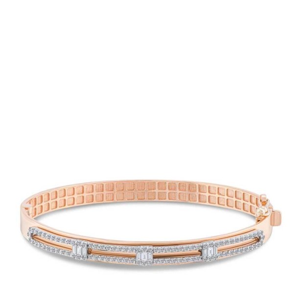 1.07 Karat Pırlanta Baget Kelepçe - Baroni Diamond