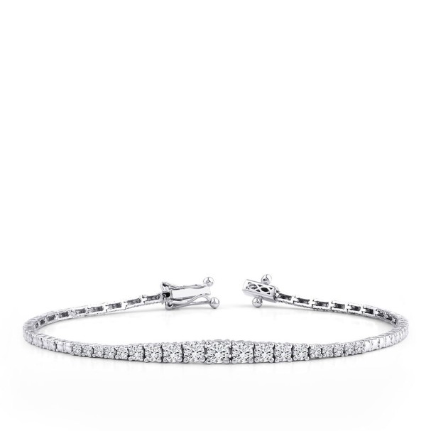 1.15 Karat Pırlanta Su Yolu Bileklik - Baroni Diamond