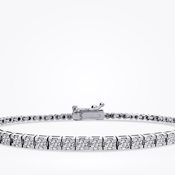 1.19 Karat Pırlanta Su Yolu Bileklik - Baroni Diamond (1)