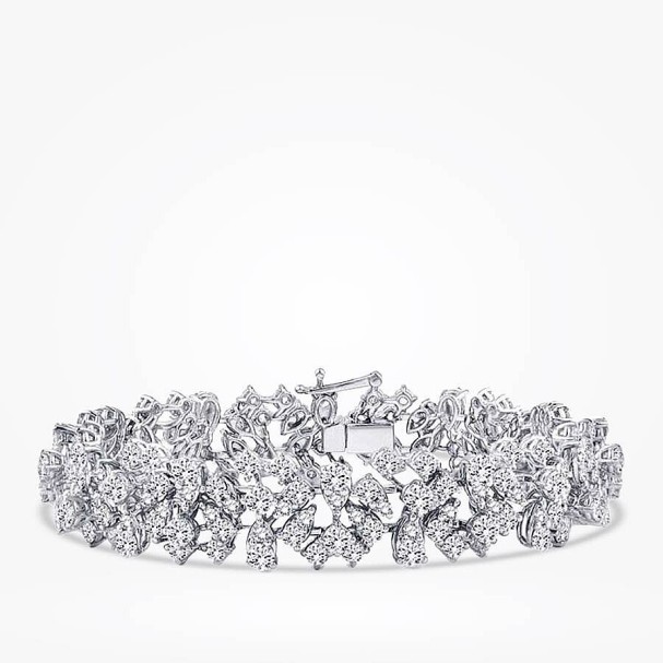 11.96 Karat Pırlanta Trend Bileklik - Baroni Diamond