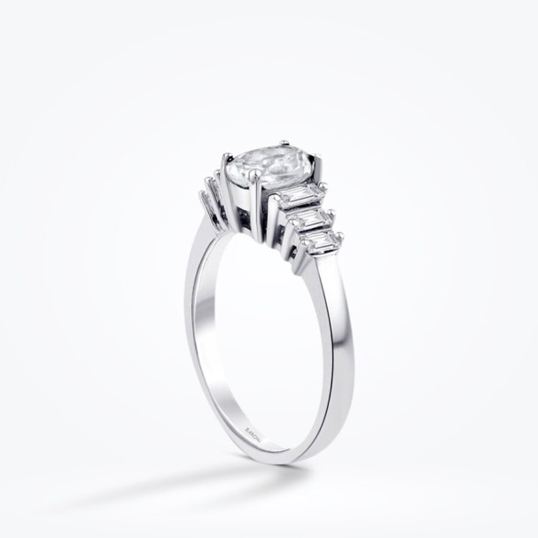 1.21 Karat Pırlanta Topaz Yüzük - Baroni Diamond (1)