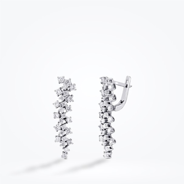 1.21 Karat Pırlanta Trend Küpe - Baroni Diamond (1)