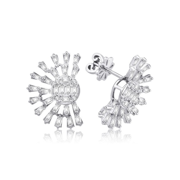 1.42 Karat Pırlanta Baget Küpe - Baroni Diamond