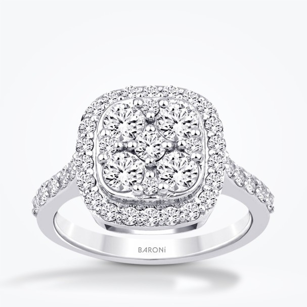 1.52 Karat Pırlanta Trend Yüzük - Baroni Diamond