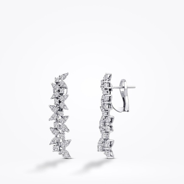 1.91 Karat Pırlanta Küpe - Baroni Diamond