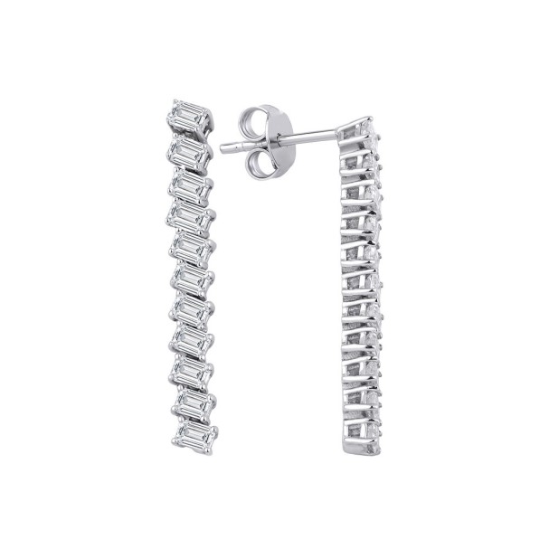 1.97 Karat Pırlanta Su Yolu Küpe - Baroni Diamond (1)