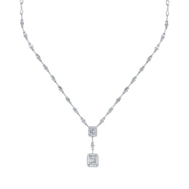 2.39 Karat Pırlanta Baget Gerdanlık - Baroni Diamond