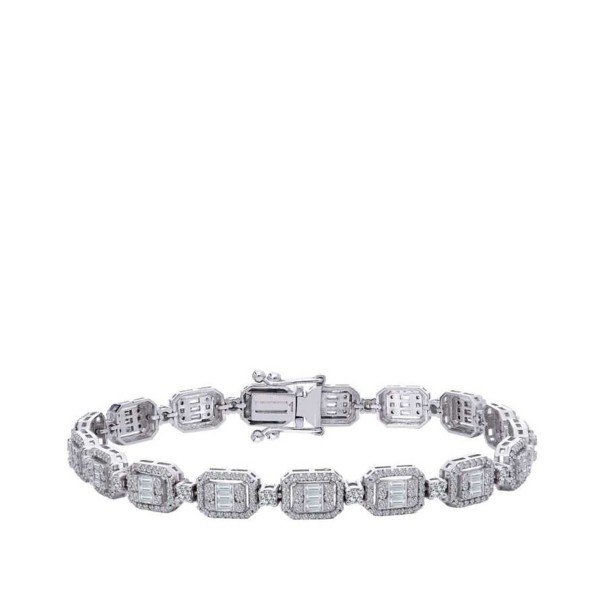 2.84 Karat Pırlanta Baget Kelepçe - Baroni Diamond