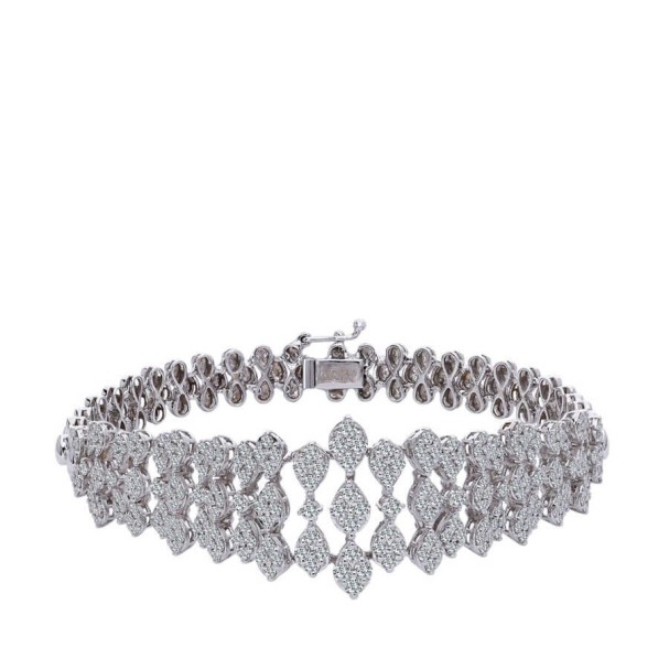 3.27 Karat Pırlanta Tasarım Bileklik - Baroni Diamond