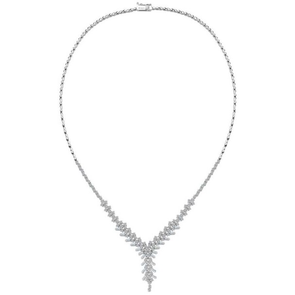 3.53 Karat Pırlanta Baget Gerdanlık - Baroni Diamond