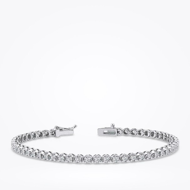 3.66 Karat Pırlanta Su Yolu Bileklik - Baroni Diamond