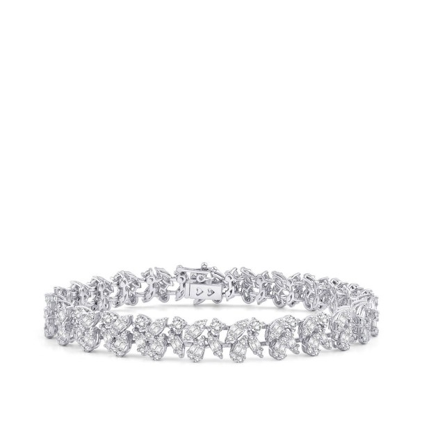 3.76 Karat Pırlanta Baget Bileklik - Baroni Diamond