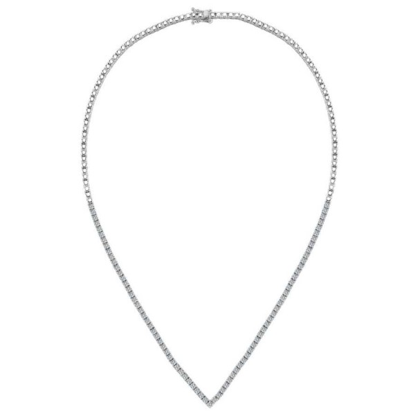 4.00 Karat Pırlanta Su Yolu Gerdanlık - Baroni Diamond