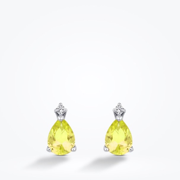 5.17 Karat Pırlanta Fancy Küpe - Baroni Diamond (1)