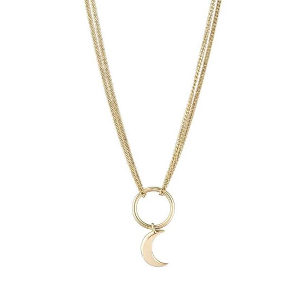 Altın Ay Choker - Baroni Diamond