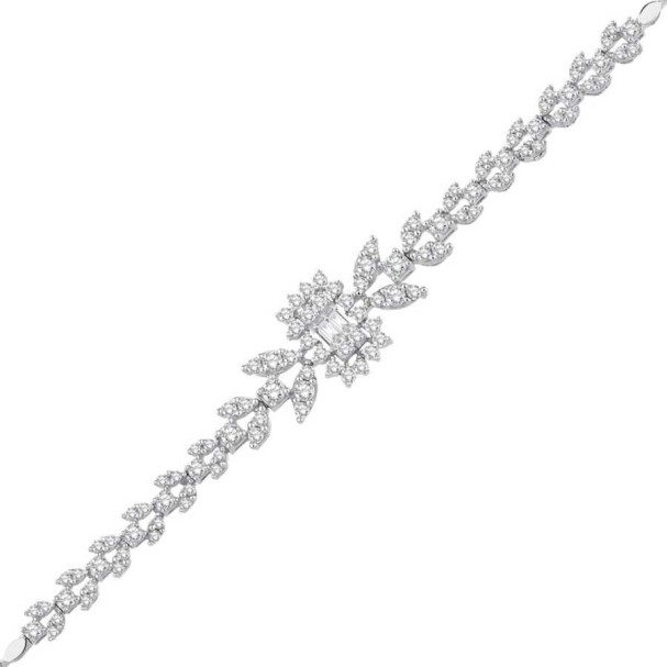 Altın Baget Bileklik - Baroni Diamond (1)