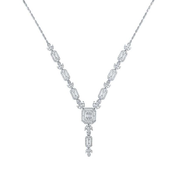 Altın Baget Gerdanlık - Baroni Diamond (1)