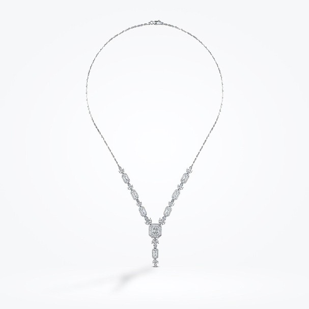 Altın Baget Gerdanlık - Baroni Diamond