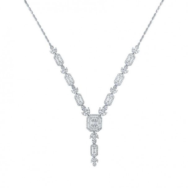 Altın Baget Gerdanlık - Baroni Diamond (1)