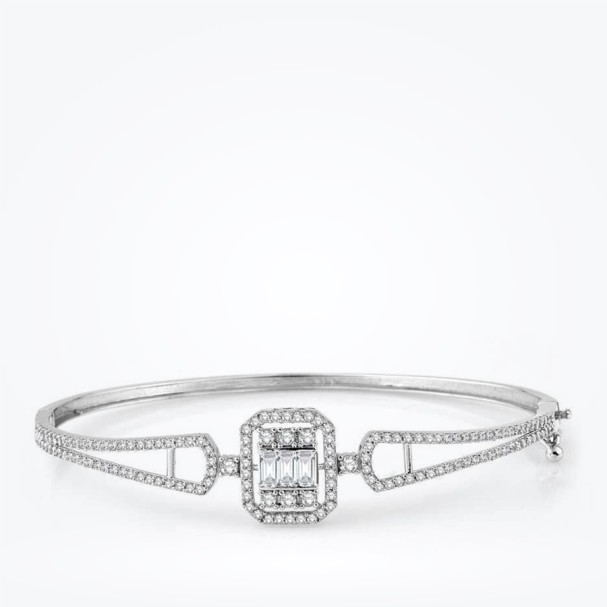 Altın Baget Kelepçe - Baroni Diamond