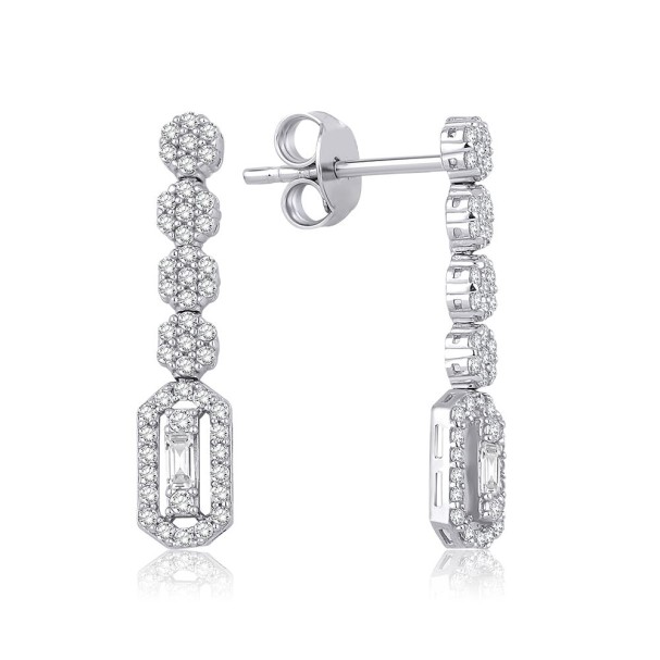 Altın Baget Küpe - Baroni Diamond (1)