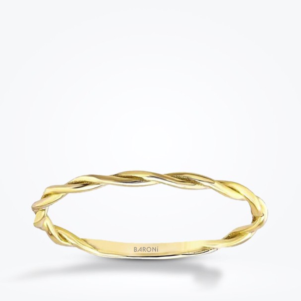 Altın Burgu Yüzük - Baroni Diamond