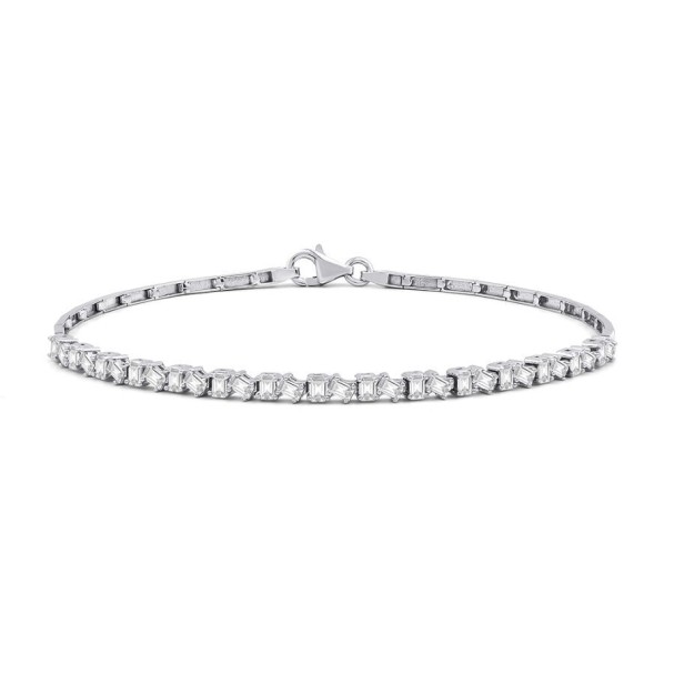 Altın Çapraz Baget Bileklik - Baroni Diamond