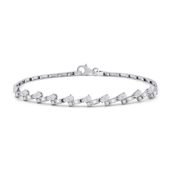 Altın Damla Baget Bileklik - Baroni Diamond