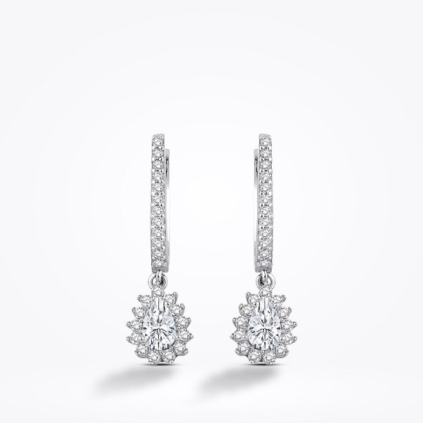Altın Damla Trend Küpe - Baroni Diamond (1)