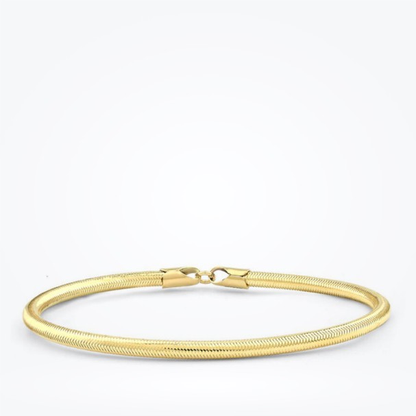 Altın Elastik Bileklik - Baroni Diamond