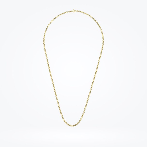 Altın Erkek Zincir - Baroni Diamond