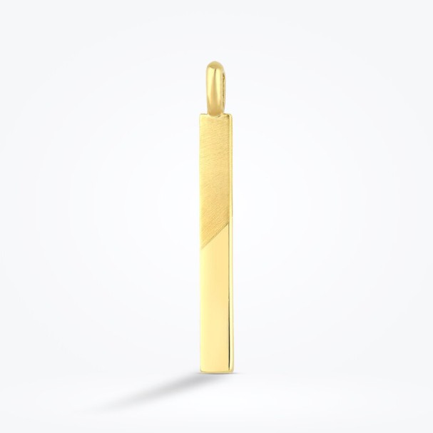 Altın Erkek Kolye Ucu - Baroni Diamond