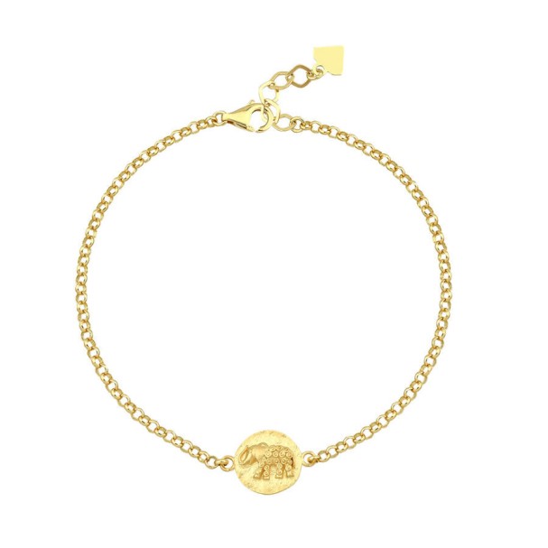 Altın Fil Bileklik - Baroni Diamond