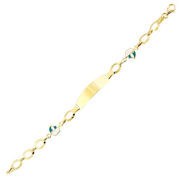 Altın Gemi Çocuk Bileklik - Baroni Diamond