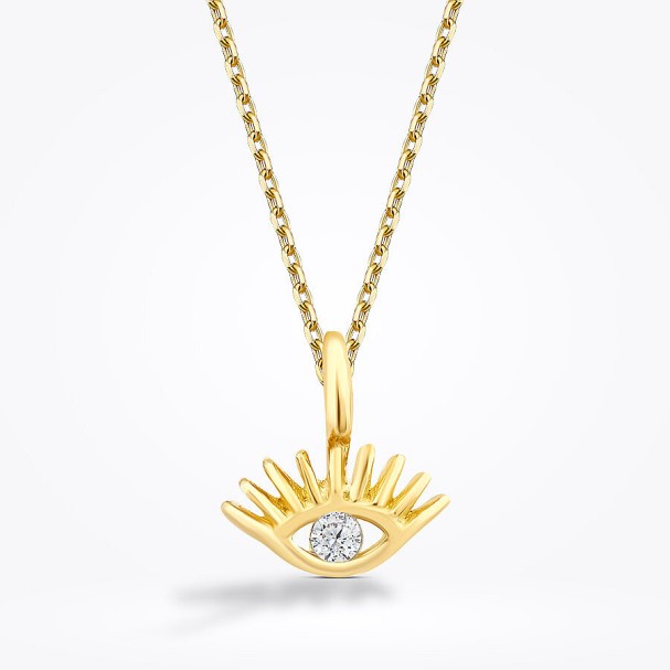 Altın Göz Kolye - Baroni Diamond (1)