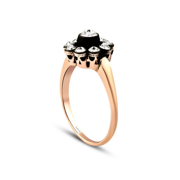 Altın Gül Yüzük - Baroni Diamond (1)