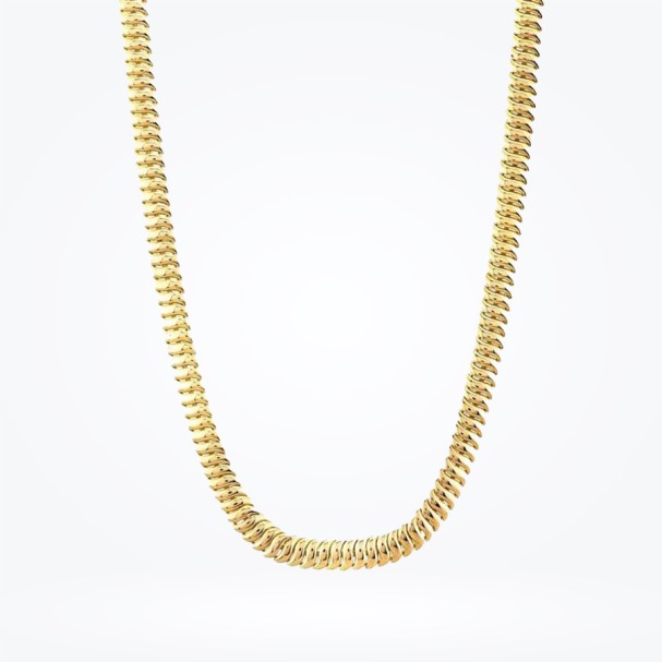 Altın Hasır Zincir - Baroni Diamond (1)