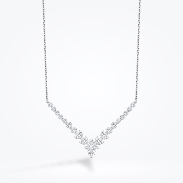 Altın Markiz Taşlı Gerdanlık - Baroni Diamond (1)