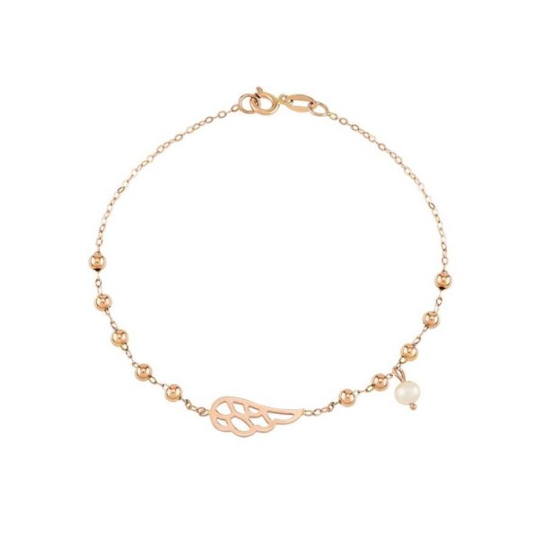 Altın Melek Kanadı Bileklik - Baroni Diamond