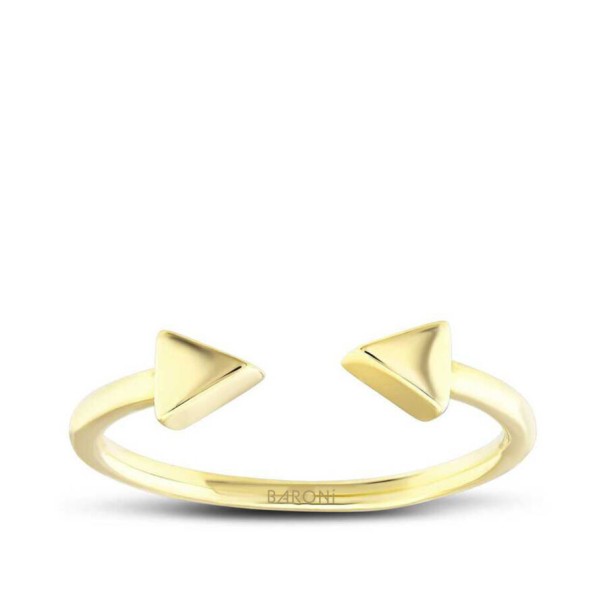 Altın Ok Yüzük - Baroni Diamond