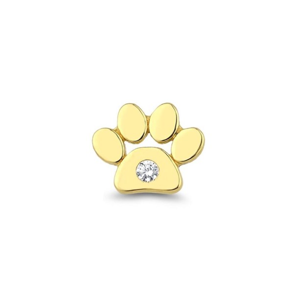 Altın Pati Tragus Küpe - Baroni Diamond