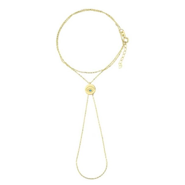 Altın Göz Şahmeran Bileklik - Baroni Diamond