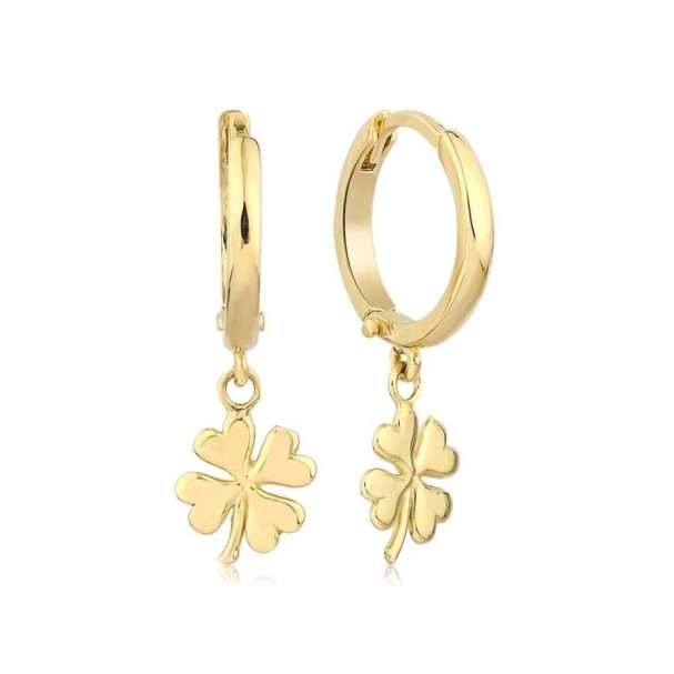 Altın Şans Halka Küpe - Baroni Diamond