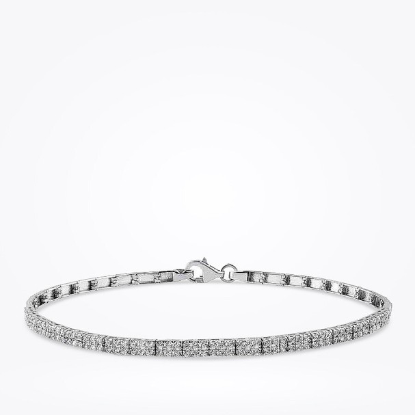Altın Su Yolu Bileklik - Baroni Diamond