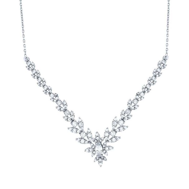 Altın Taşlı Gerdanlık - Baroni Diamond