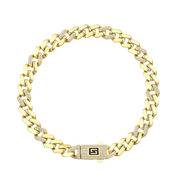 Altın Taşlı Gurmet Bileklik - Baroni Diamond